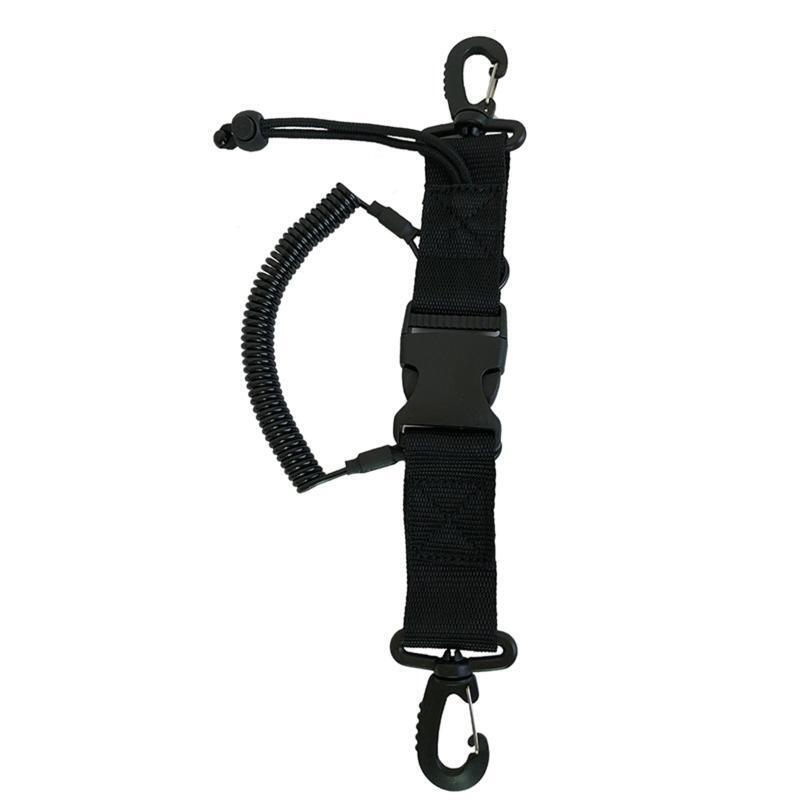 Camera Scuba Diving Lanyard Slide Lock Lanyard with Quick Release Buckle Clips