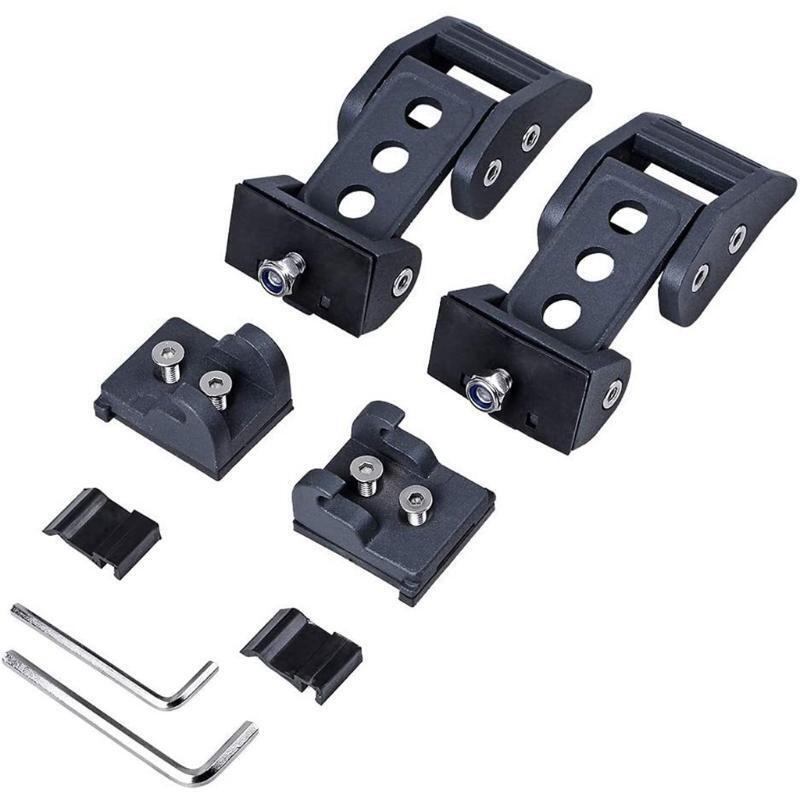 Compatible with Wrangler JK, Hood Latch Locking Hood Catch Buckle Latch Kit
