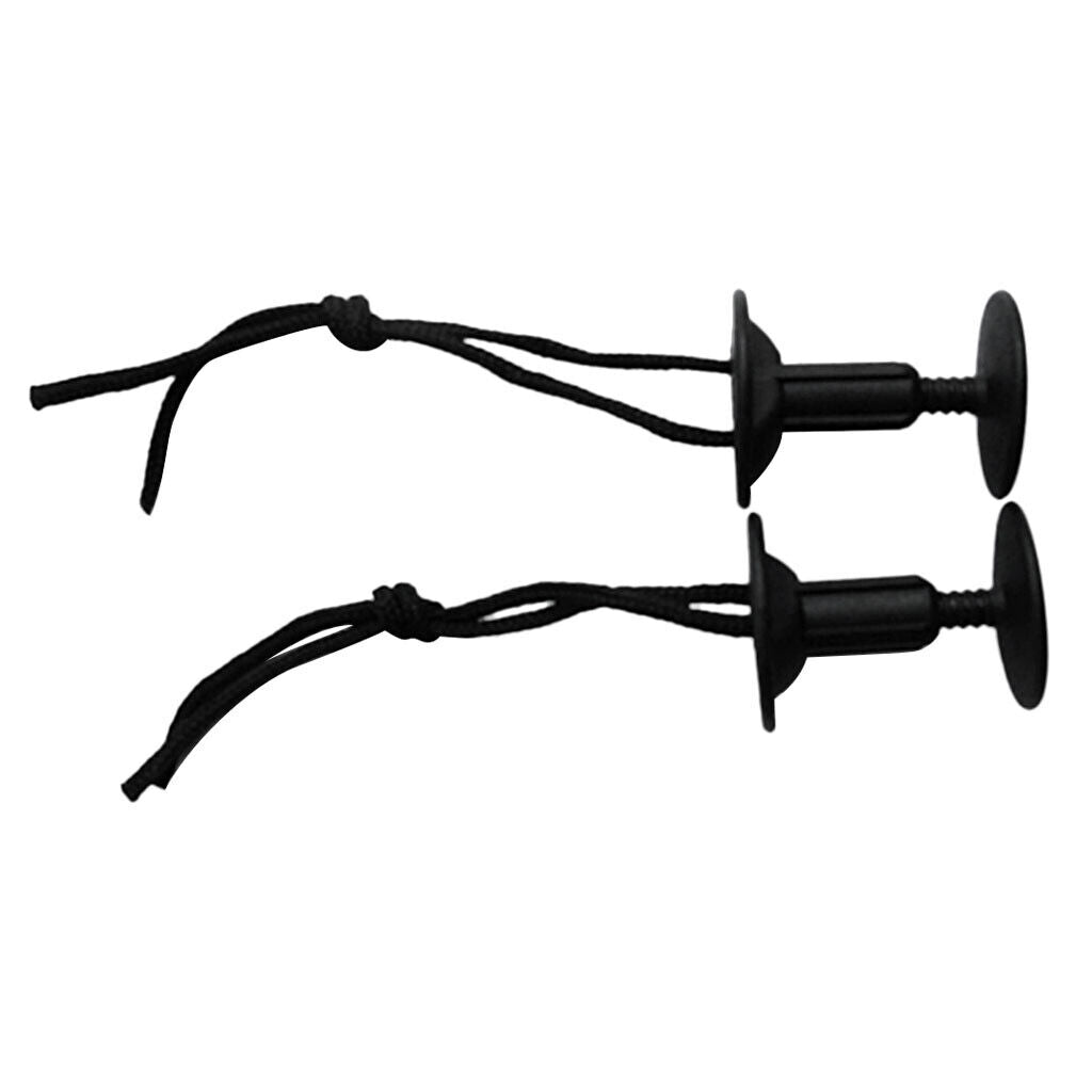 2x  Leash Plugs with Cords Strings Water Sports Surfing Accessories