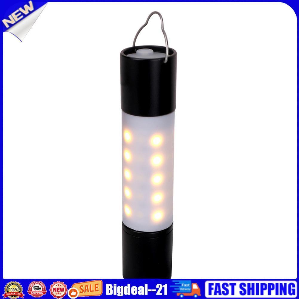 USB Rechargeable Hanging Flashlight Zoomable LED Torch Camping Tent Lamp