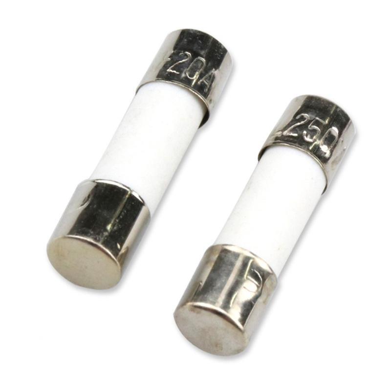 Fast Blow Ceramic Fuse 240Pcs/Box 24Values 6x30mm 250V 0.1A 0.5A 1A 1.5A 2A