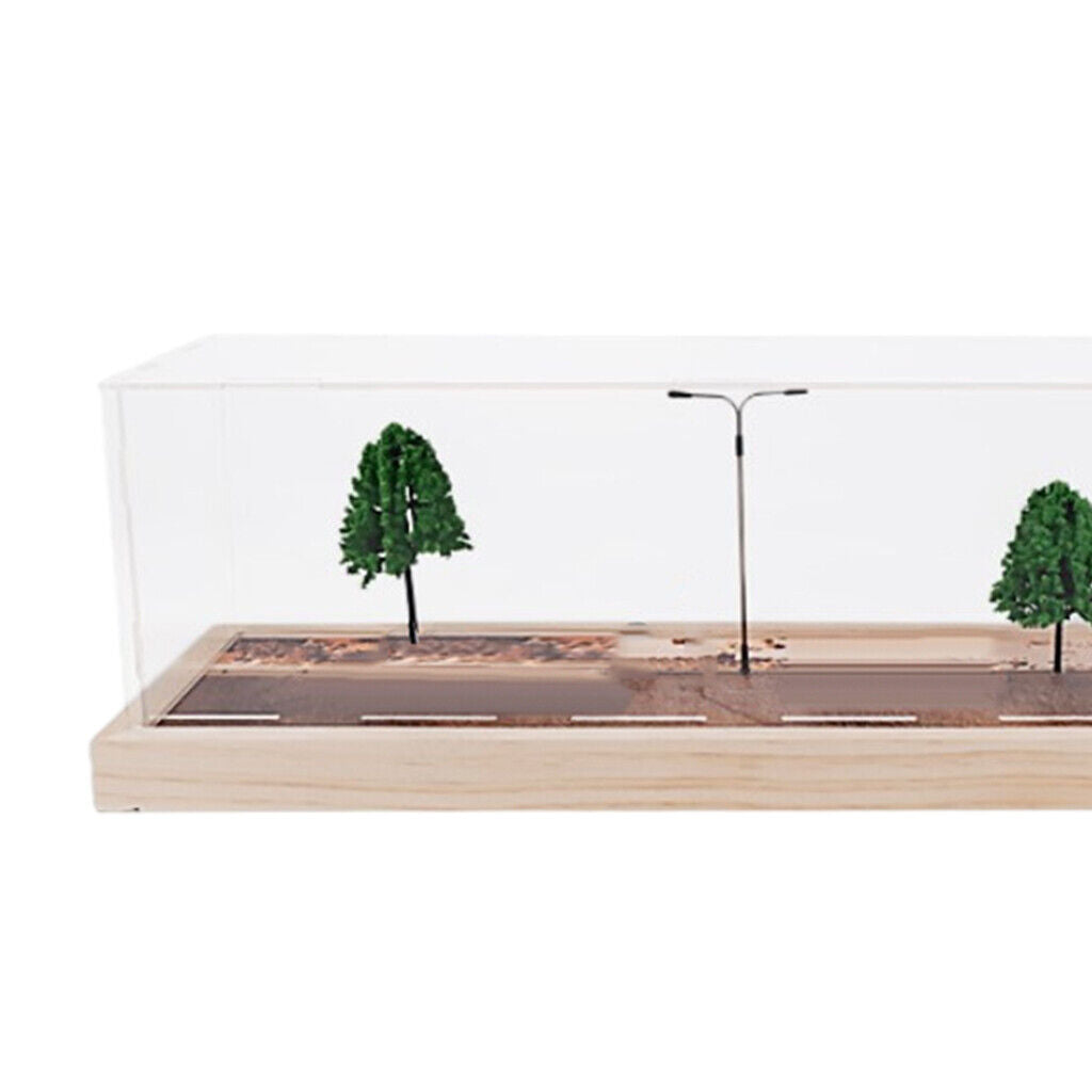 Mini  1:64 Scale   Scene Garage w/  Desktop Ornaments