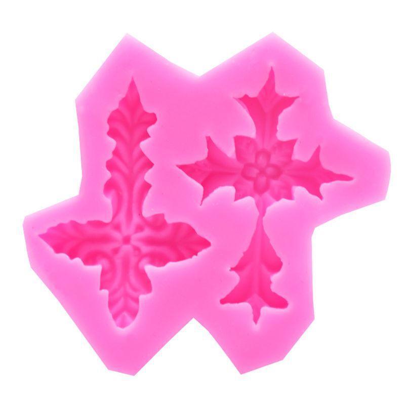 3Pcs Cross Shape Cake Fondant Mold Silicone  Chocolate Mold Decoration Supplies