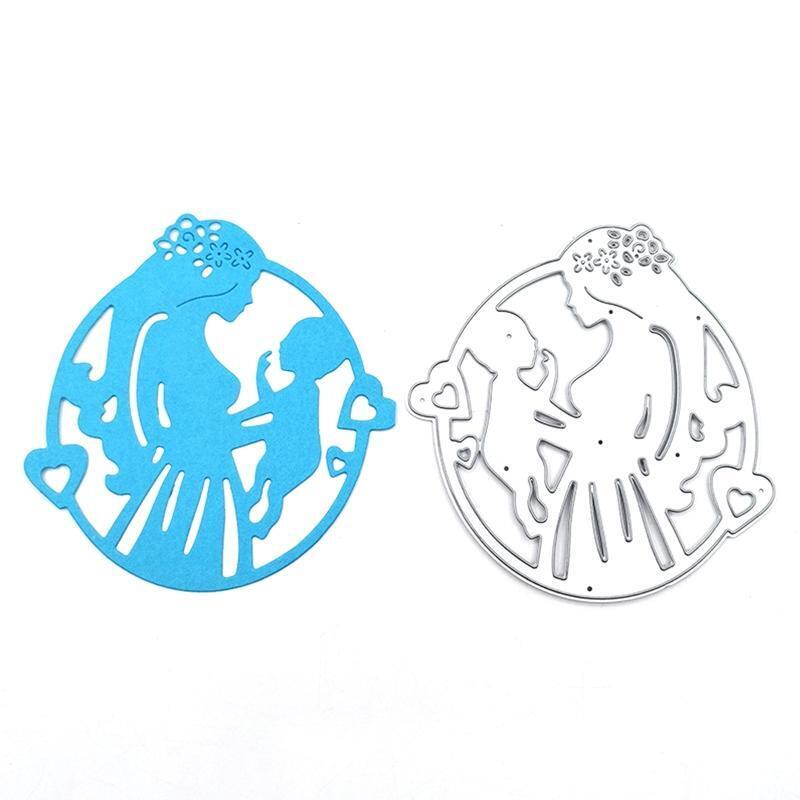 Baby Mom Metal Cutting Dies Stencil Scrapbooking DIY Album Stamp Paper Embossing