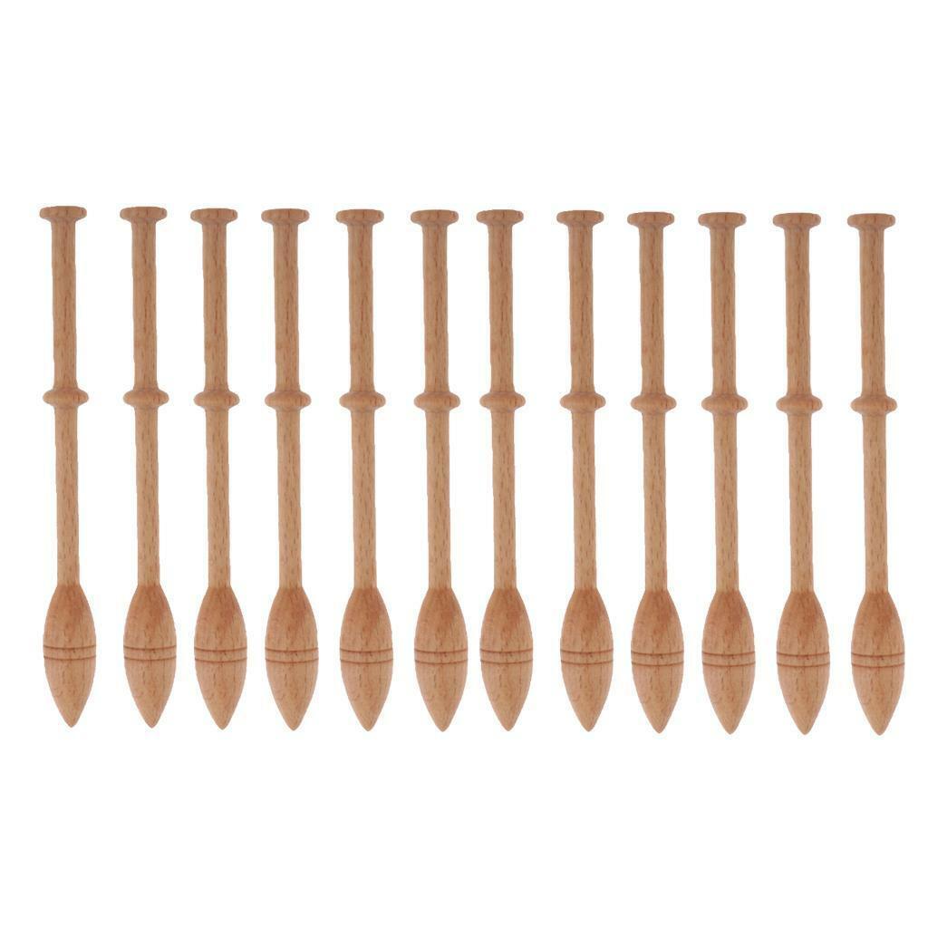 12x  Shuttle Stick Weaving Scarf Tapestry Lace DIY Sewing  Tools