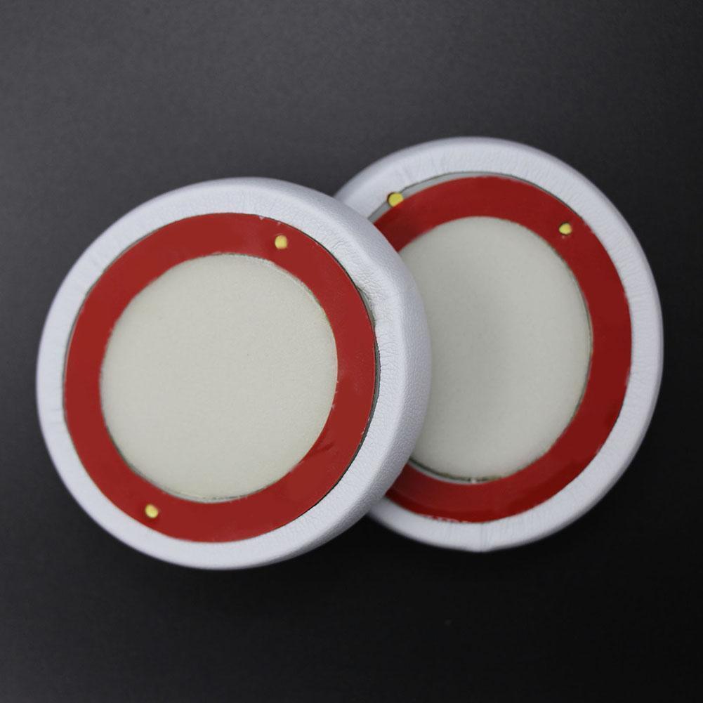 1 Pair Replacement Earpads for Beats Solo 2/3 Wireless Headphones (White)