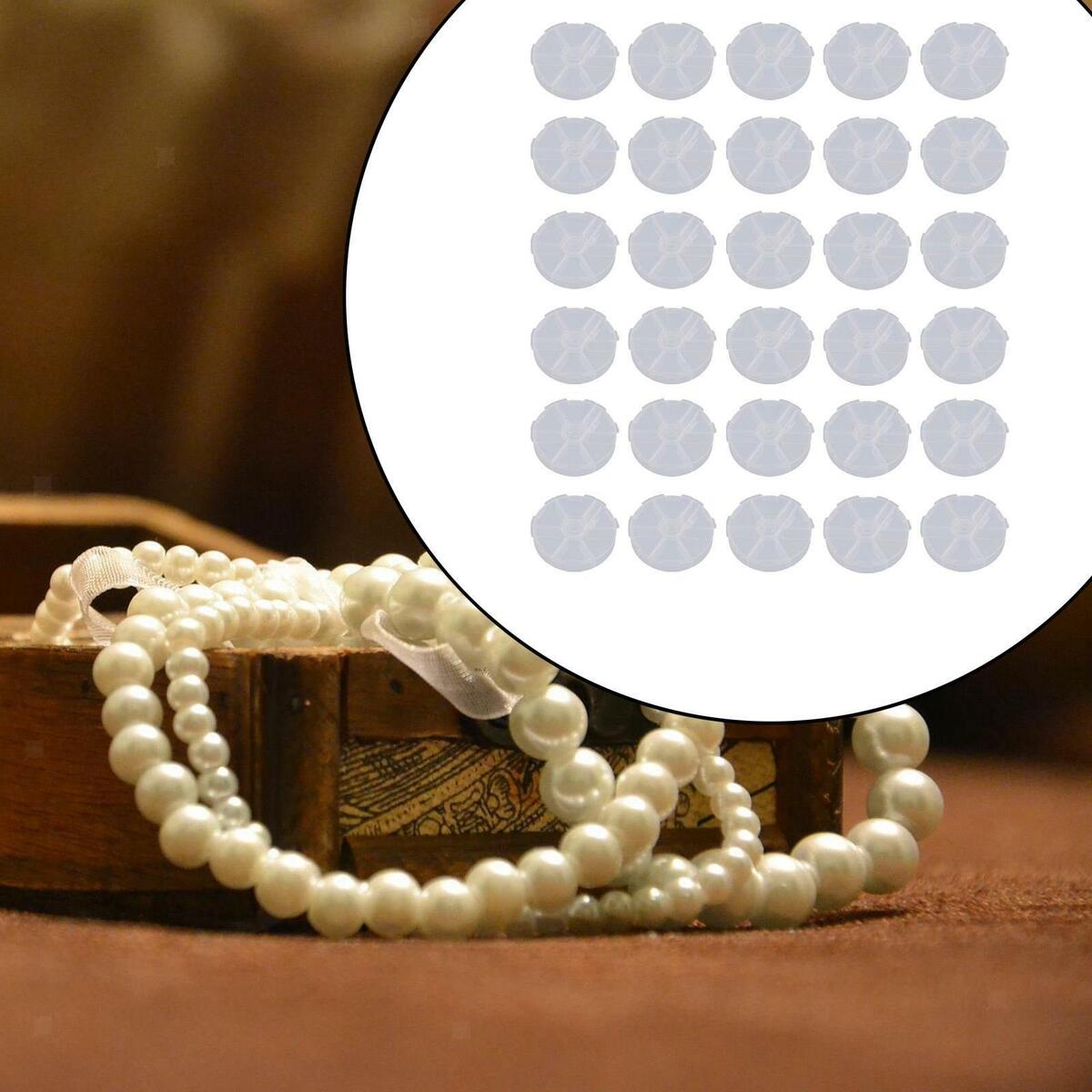30 Pieces Jewelry Storage Boxes with Lid  Small  Earring Holder