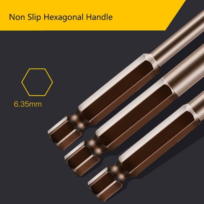 5 Pcs Anti-Crack Tile Drilling Tool Set for Drilling Wood Stainless Steel