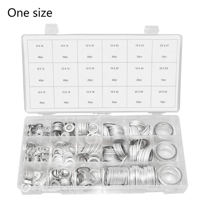 Portable 450 Pieces Automobile Engine Oil Drain Plugs Aluminum Compression Parts