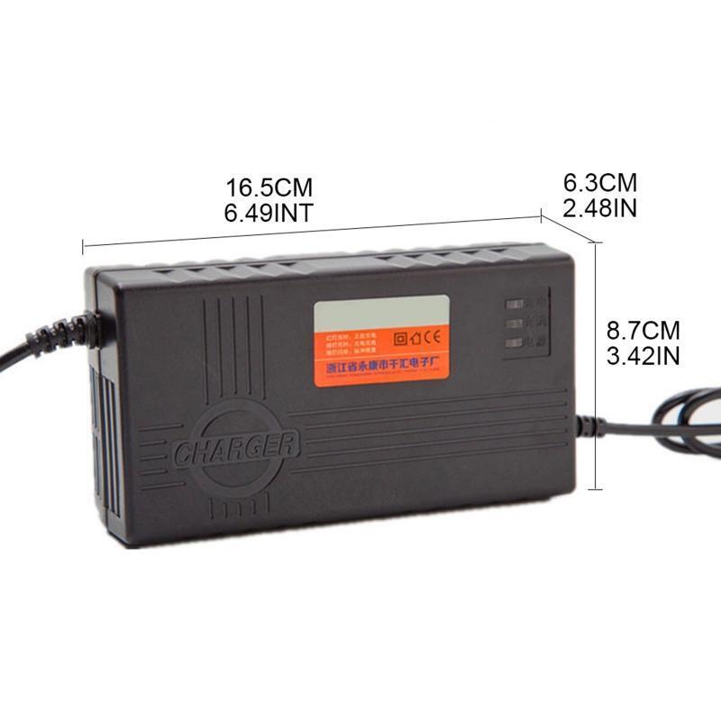 48V 2.5A Lead-acid Battery Charger for Electric Car E-Bike Scooter Bike Power