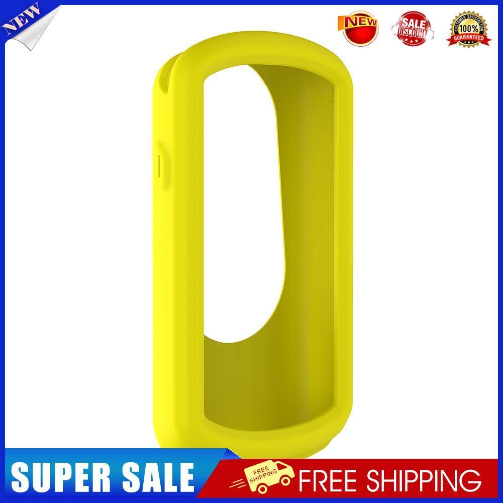 Silicone Bike Computer Cover for Garmin Edge 1030 Plus/Edge 1030 (Yellow)