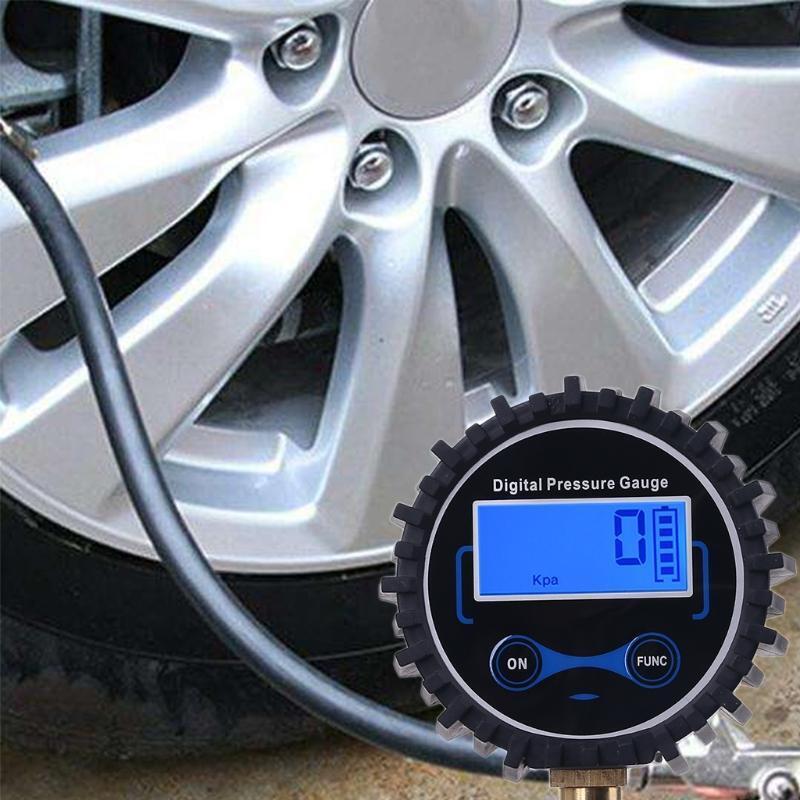 Tire Pressure Gauge Air Pressure Gauge Air Compressor Tire Inflator Attachment