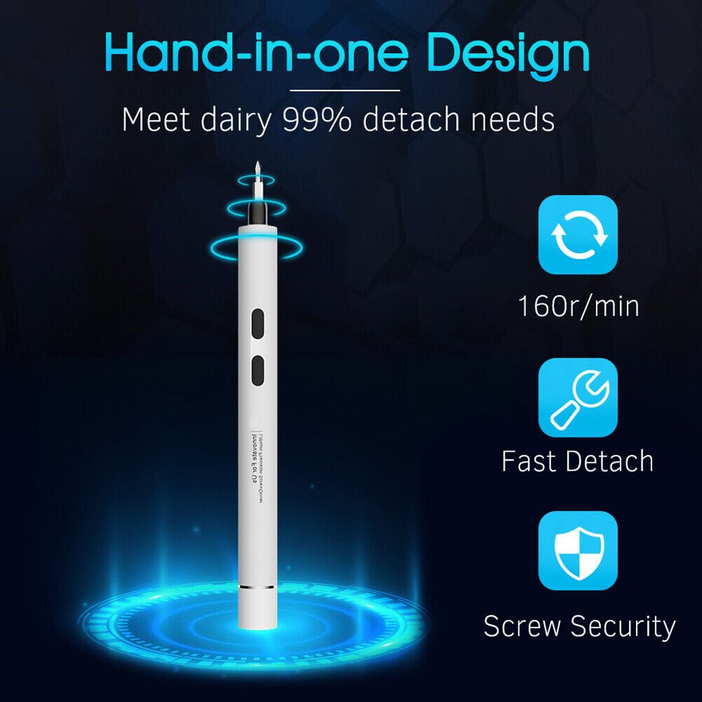 Mini Portable Electric Screwdriver Cordless Battery Power Drill with 18 Bit