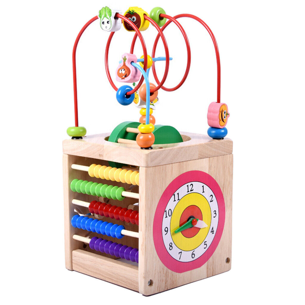 Wooden Activity   Wooden Bead Maze Educational Preschool Learning