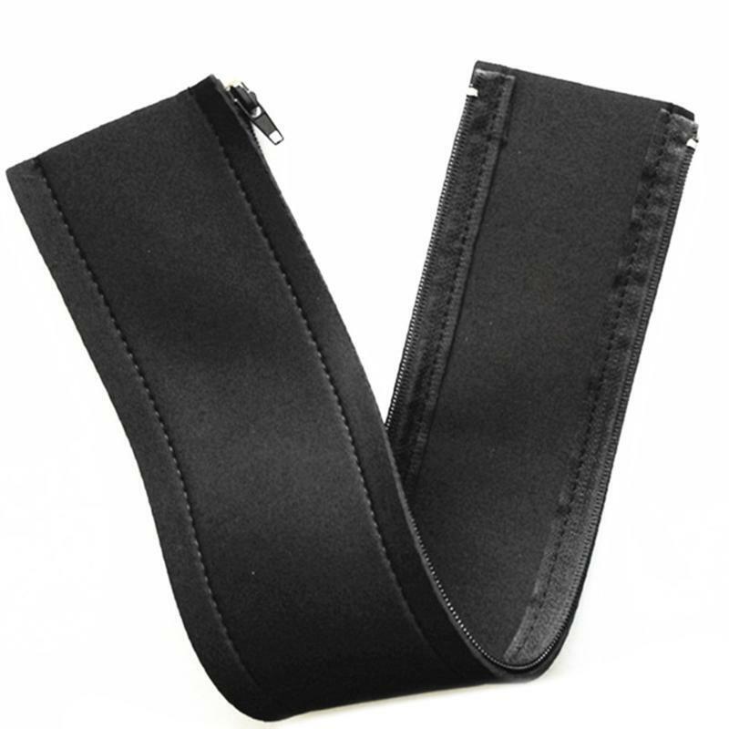 Zippered Cable Management Organizer Wire Wrap Cover Storage Bag Hider Protection