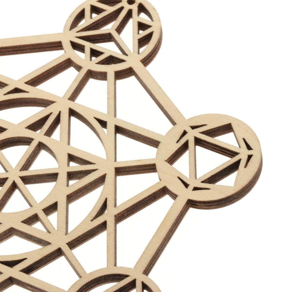 4x  Geometry Wall Sculptures  Slice Disc Hanging Decorations