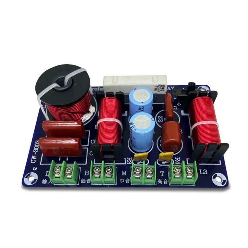 3 Ways Speaker Frequency Divider Hi-Fi Audio Crossover Filter Distributior Board