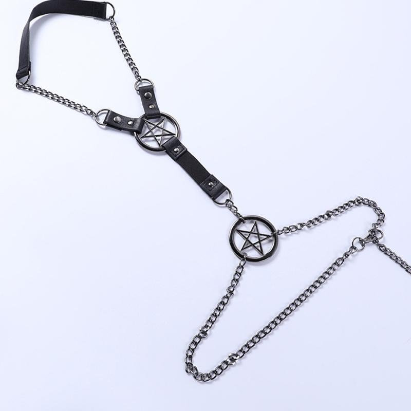 Chest Bracket Bra Chain Body Harness Belt Chain Body Chain Bra Necklace