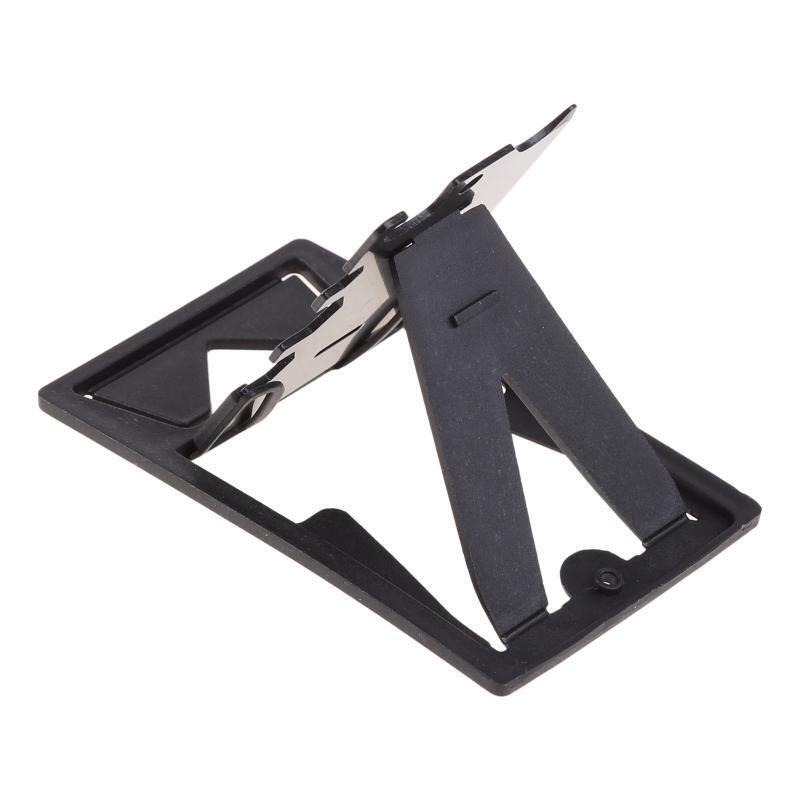 1Pc Outdoor Travel Stainless Steel Mini Mobile Phone Bracket Card Bottle Opener