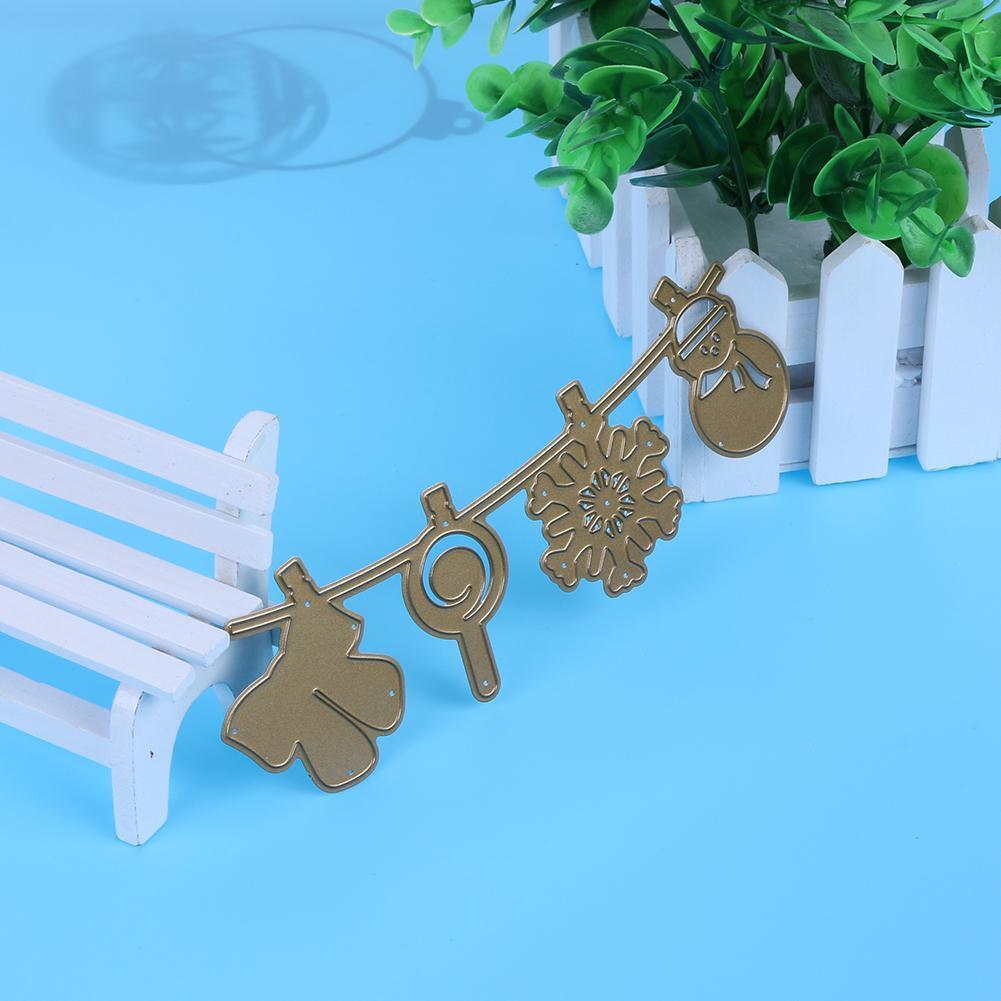 Flower Plant Cutting Die DIY Metal Stencil Scrapbook Embossing Decor Gifts