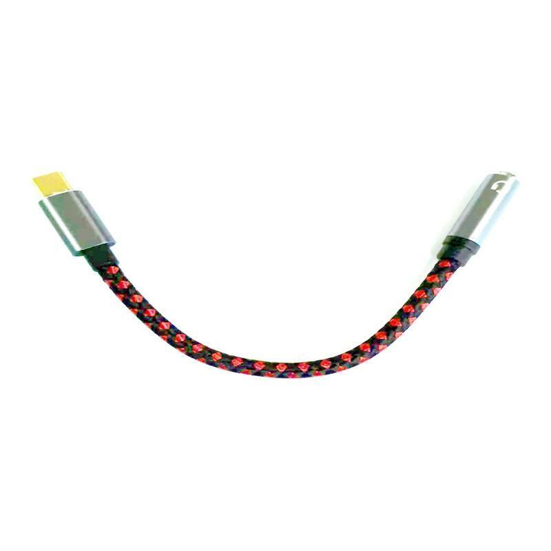 Type C Male To 3.5mm Female Audio Jack Adapter Connecting Cellphones Type C