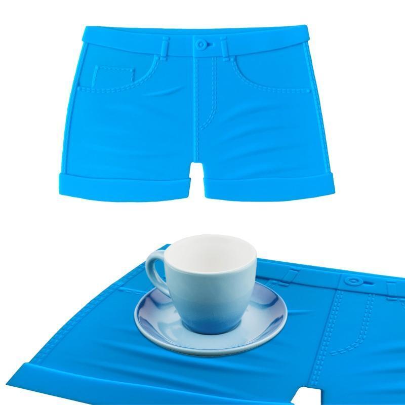 Table Protections Silicone Coasters for Drinks Hot Pot with Anti-Skid Insulation