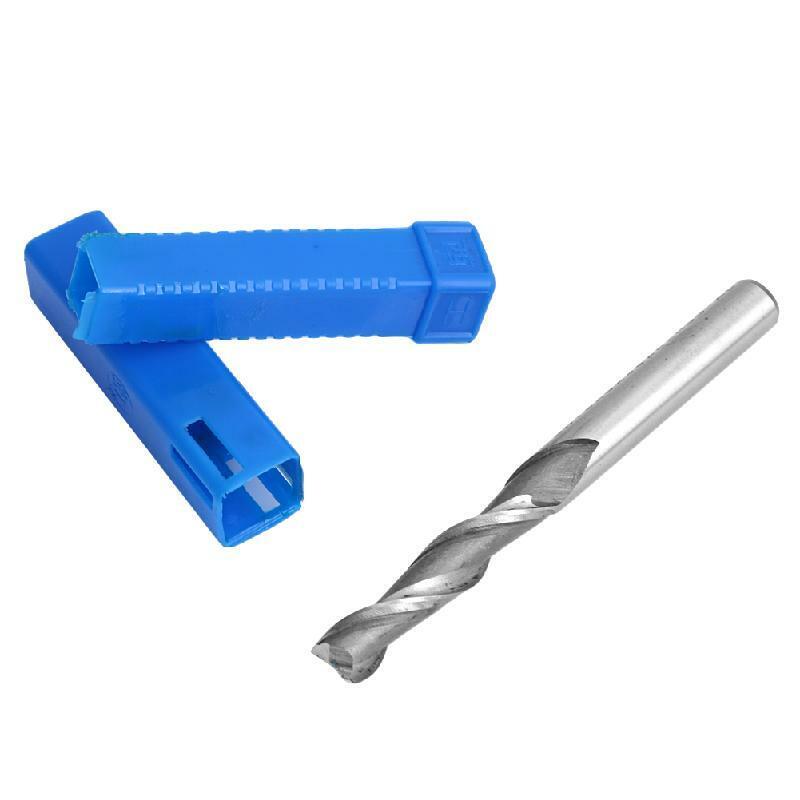 Extra Long 2 Flute HSS & Aluminium End 6mm Mill Cutter CNC Bit Extended New