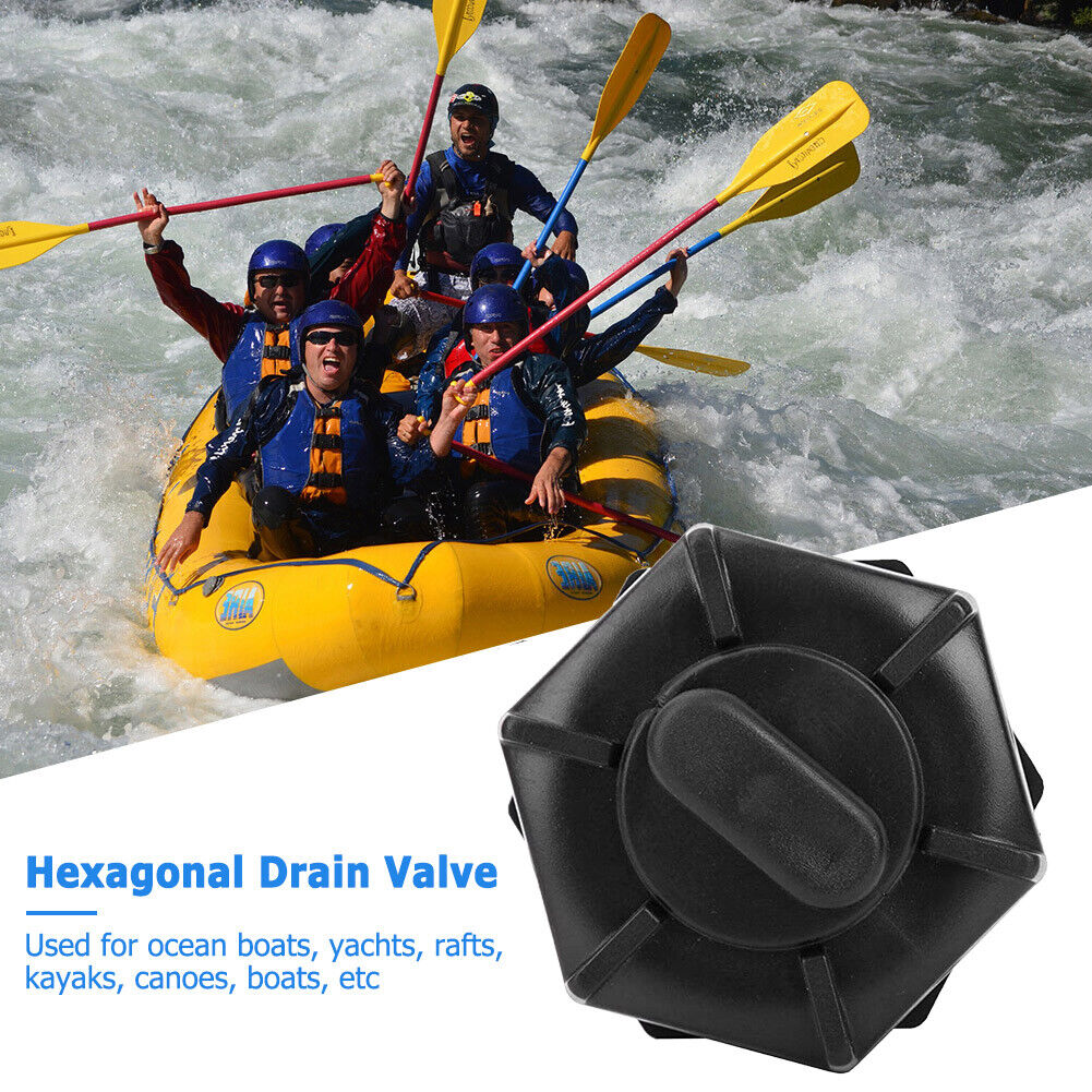Inflatable Boat Drain Plug for Outdoor Kayak Canoe Stopper Bungs Drain Plug