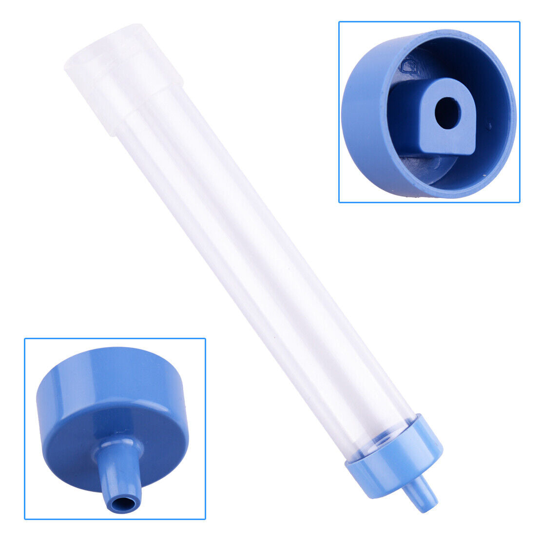 Clear Aquarium Gravel Cleaner Fish Water Purify Filter Syphon Vacuum Pump Li