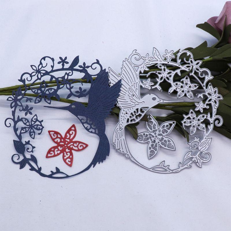 Hummingbird Garland DIY Handicrafts Cutting Dies Metal Cutting Stencils Stamp