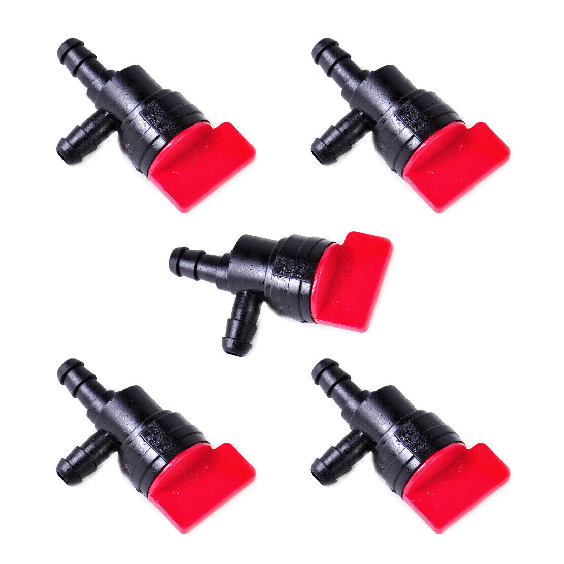 1/4" inline 90 gas fuel shut off valve petcock fit for briggs stratton Li