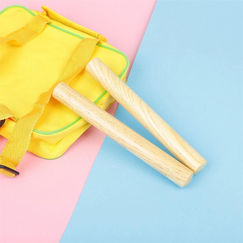 4Piece Children's Percussion Set Educational Wooden Musical Instruments for Kids