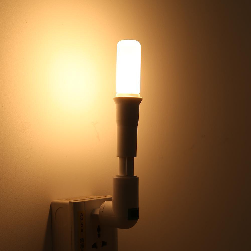 2pcs E27 to E27 Extension Adapter Light Bulb Lamp Socket Bulb Converter 60W