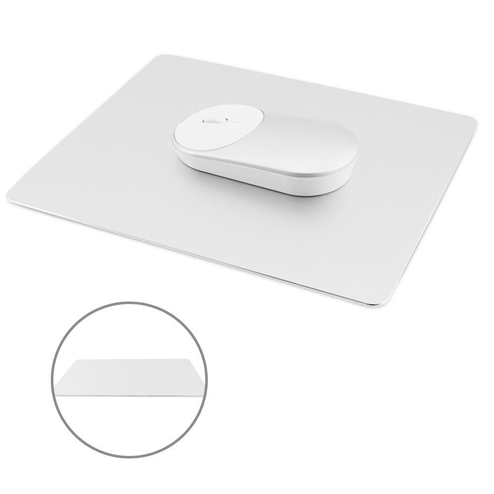 Aluminum Alloy Metal Grinding Mouse Pad Anti Slip Gaming Mousepad for PC