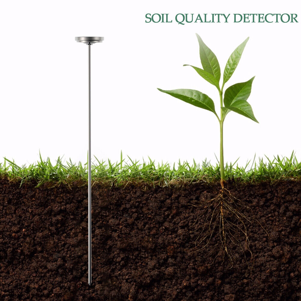 Garden Compost Temperature Monitor Probe Stainless Steel Soil Thermometer