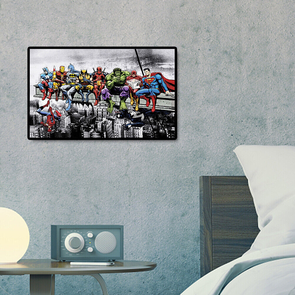 Anime Hero 5D DIY Full Square Diamond Painting Embroidery Art Cross Stitch