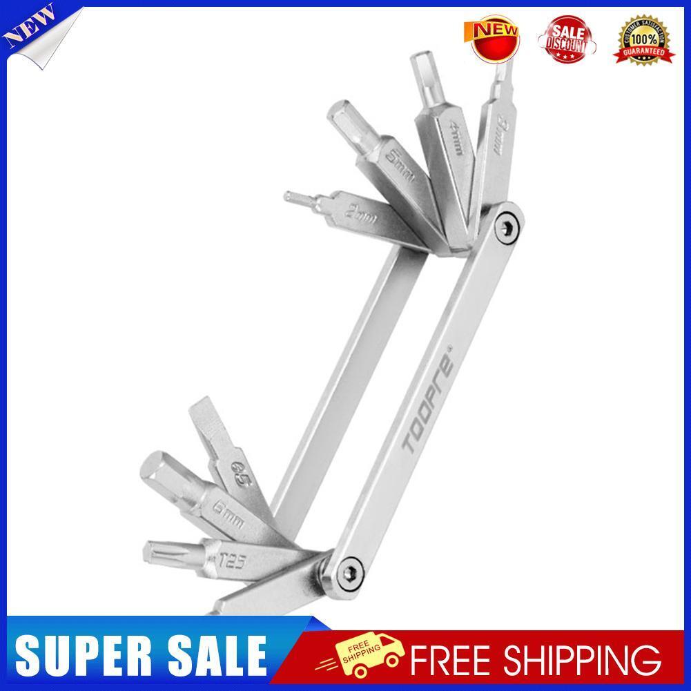 TOOPRE MTB Bike Repair Tools Kit Portable Multifunctional Maintenance Tool