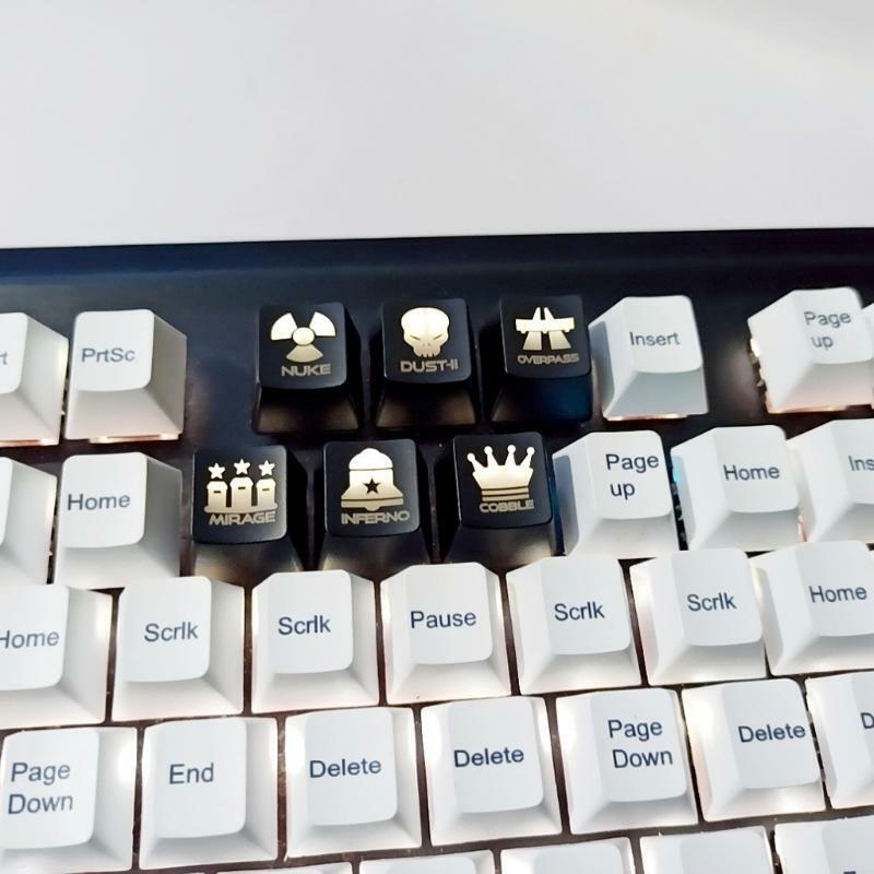 ABS Keycaps OEM Profile Translucent Keycap Replacement for Mechanical Keyboard