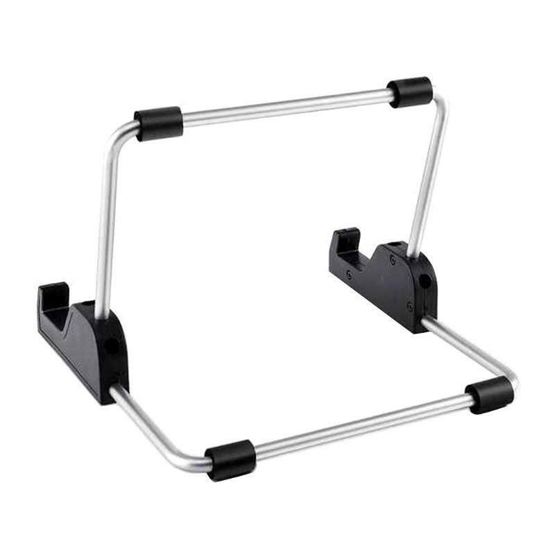 Foldable Aluminum Alloy Tablet Stand Adjustable Portable Metal Holder Cradle for