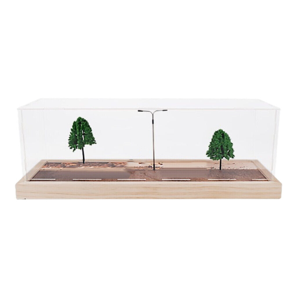 Mini  1:64 Scale   Scene Garage w/  Desktop Ornaments