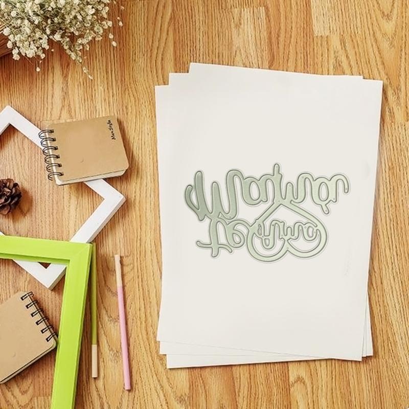 DIY Metal Cutting Dies Heart Die Stencil Scrapbooking Die Cuts for DIY Lovers