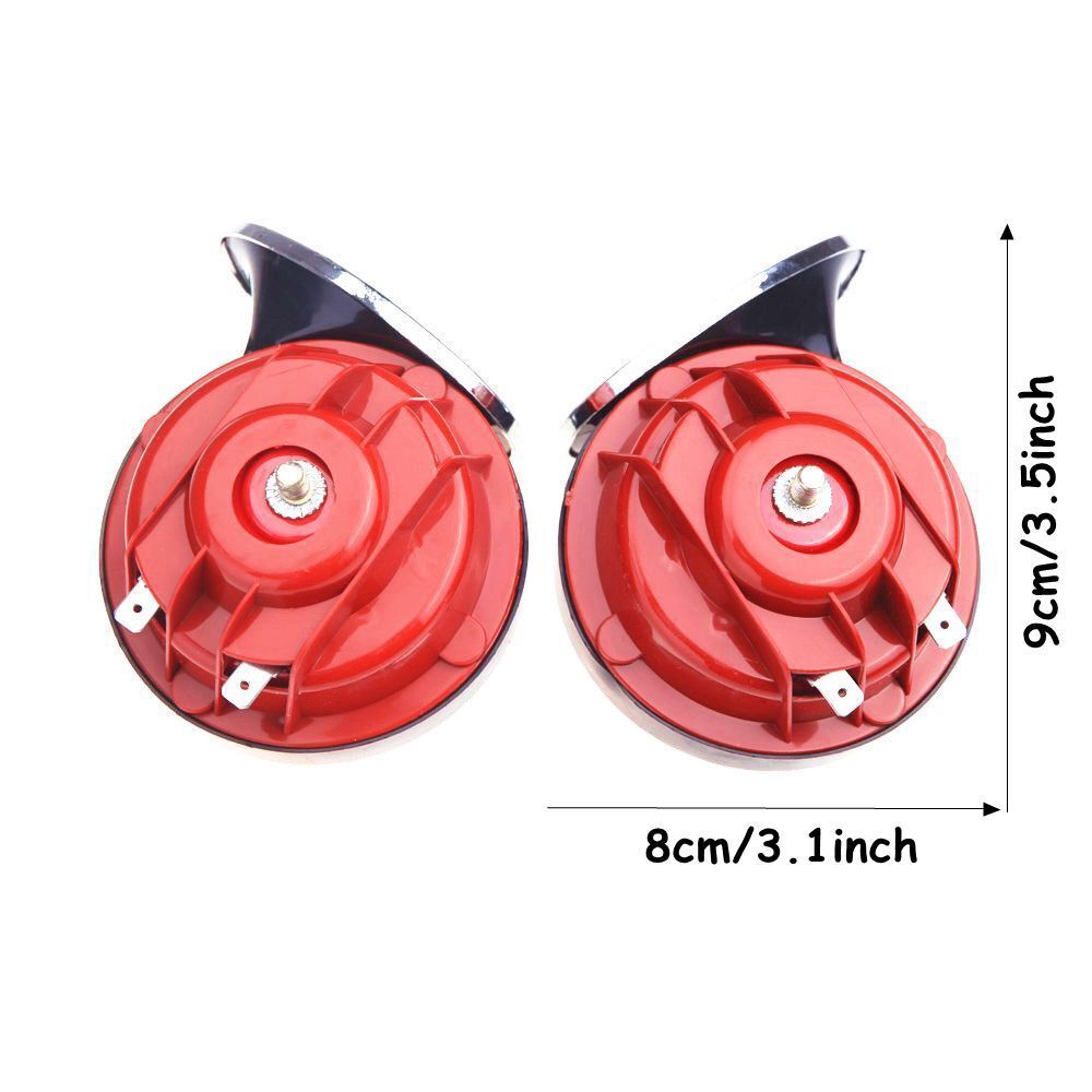 Sound Amplifier Car Horns Big Snail Dual Tone Horns Whistle Cart Truck Horn