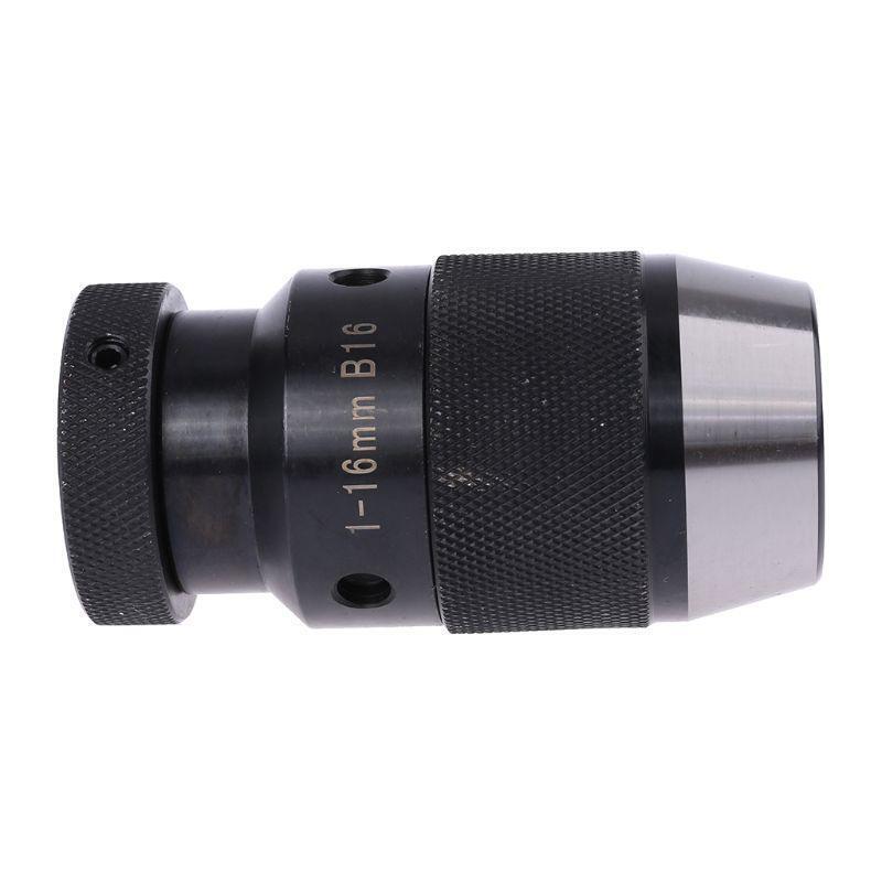 2pcs/set MT2 B16 Self Tightening Drill Chuck 1-16mm Clamping Arbor Keyless For