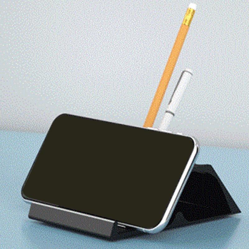 2 in 1 Pen Container with Phone Stand for All Mobile Phones iPads Stable