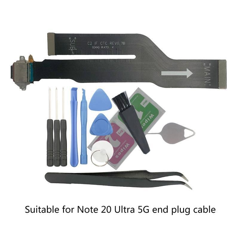 Dock Flex Cord Connector for Galaxy-Note 20 Ultra 5G N986 SM-N986U Charging Port