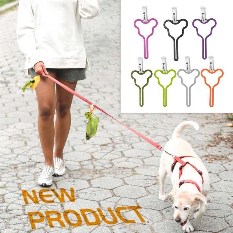 7 PCS Dog Poop Bag Holder for Leash Waste Bag Carrier for Walking Running