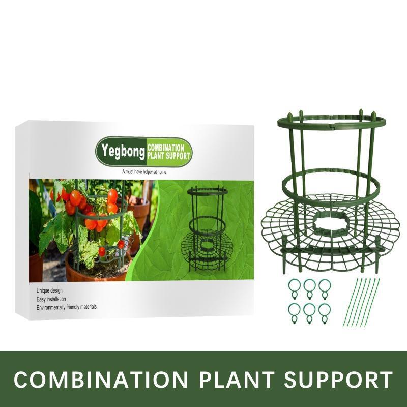 DIY Planting Rack Kit Flower Vine Climbing Pot Stand Support Frame Plastic