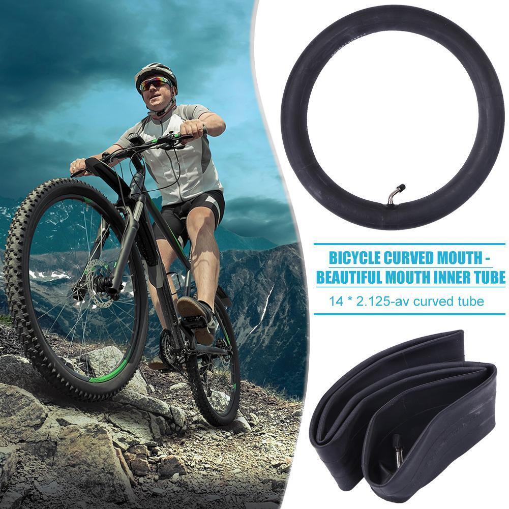 14x2.125 AV Bicycle Inner Tires Bike Inflatable Schrader Valve Inner Tube