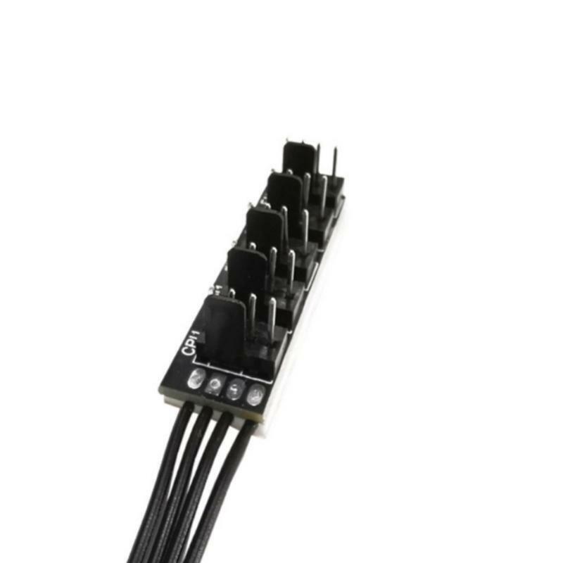 Internal Motherboard Fan Power Extension Cable 4-Pin PWM Fan Power Supply Cable