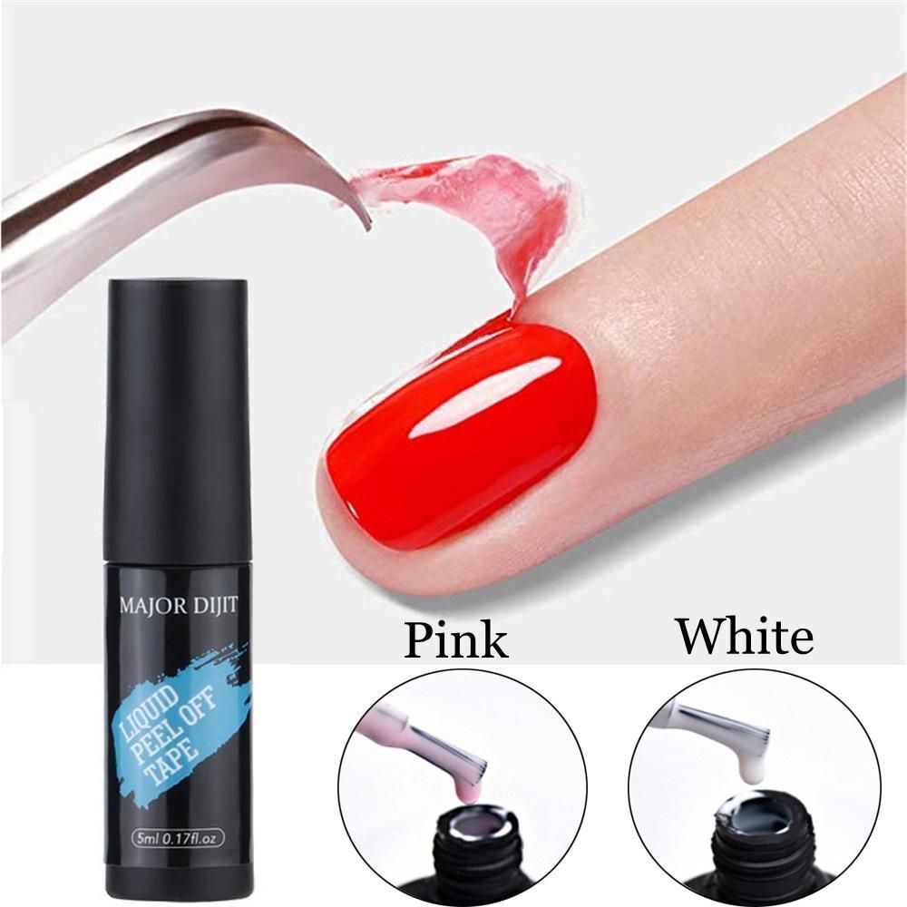 Beauty Liquid Nail Peel Off Gel Nail Latex Tape Finger Cuticle Care Base Coat